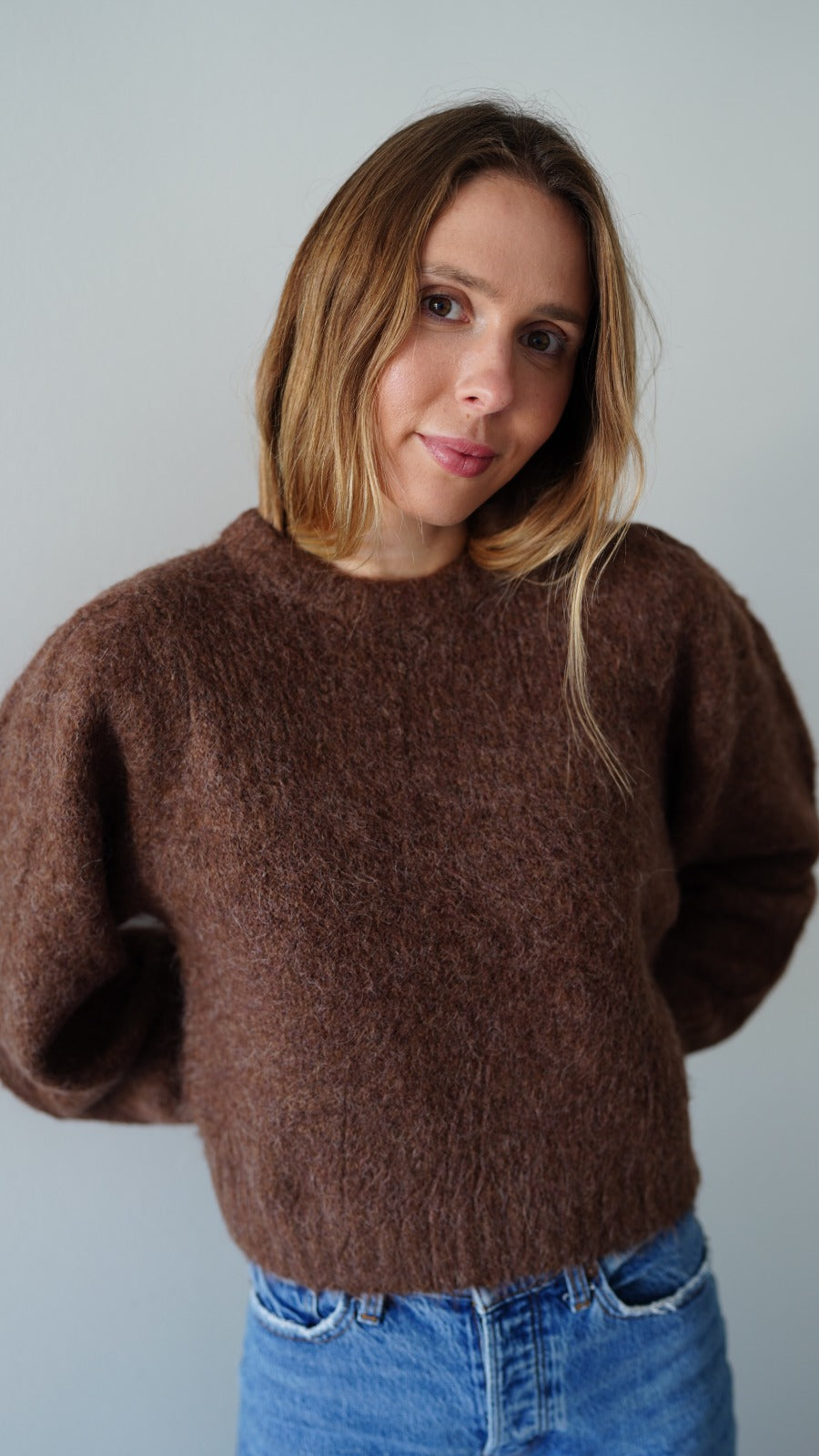 SWEATER CAPRI ALPACA CAFÉ