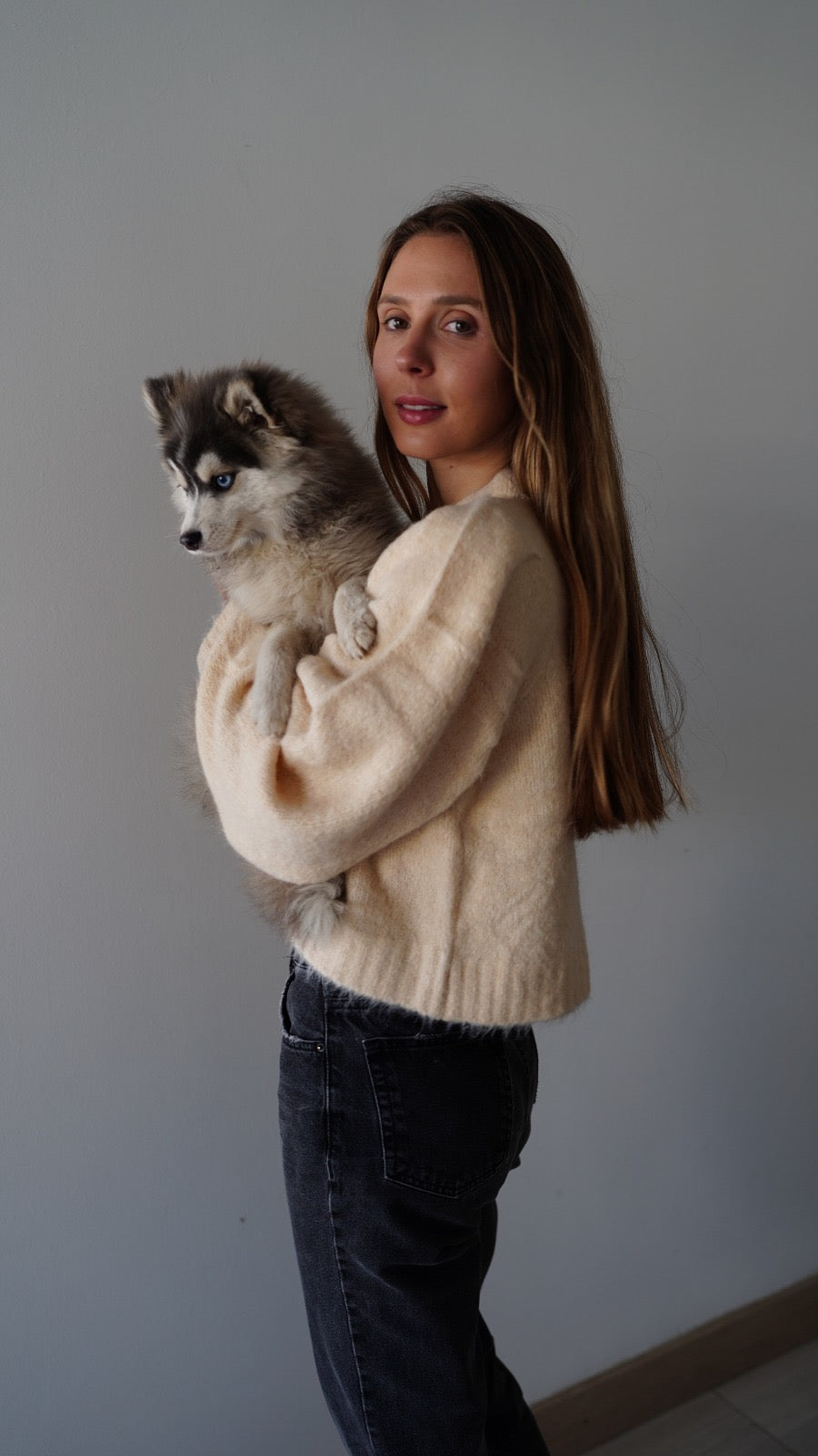 SWEATER CAPRI ALPACA BLANCO INVIERNO