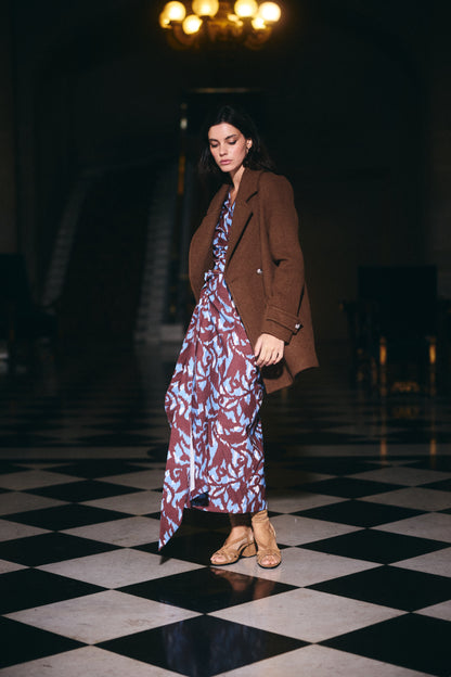 ABRIGO PUGGLIA LANA CAFÉ