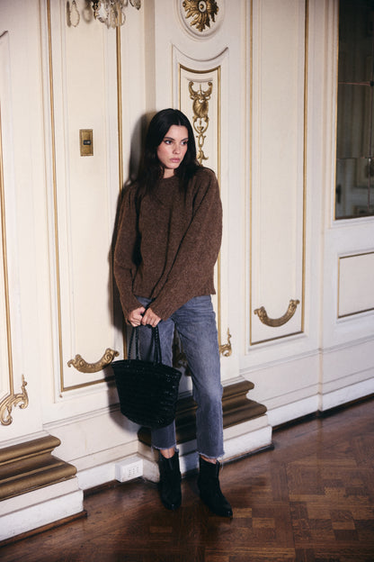 SWEATER CAPRI ALPACA CAFÉ