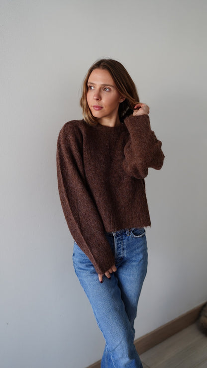 SWEATER CAPRI ALPACA CAFÉ