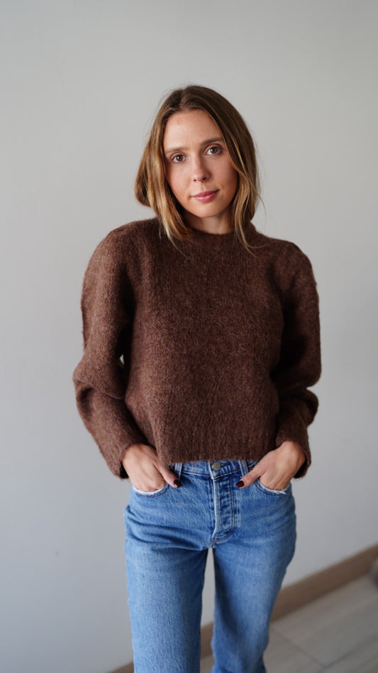 SWEATER CAPRI ALPACA CAFÉ
