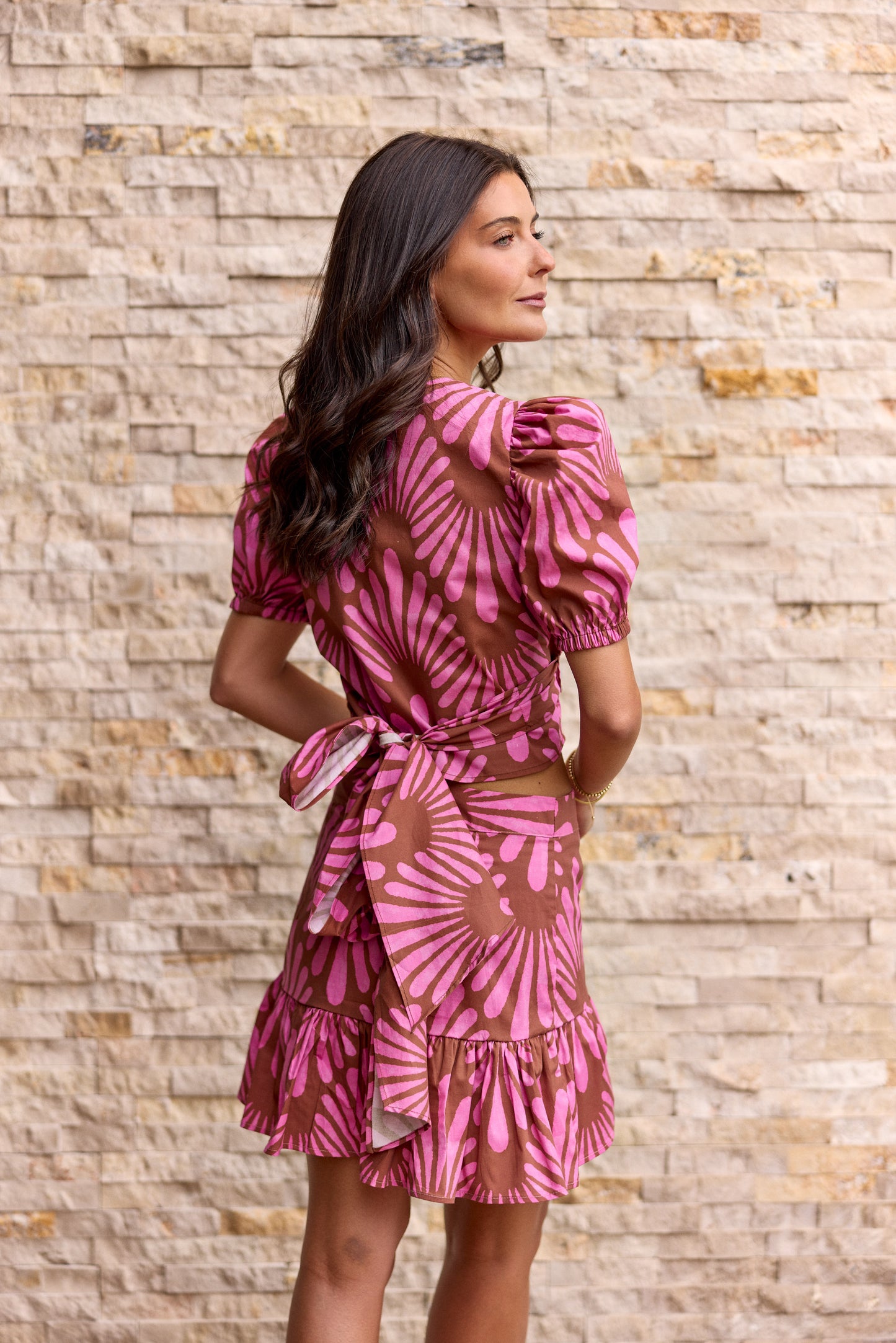 Blusa Mikonos Rosado