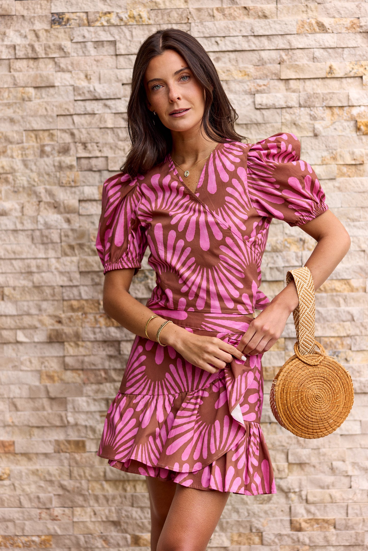 Blusa Mikonos Rosado