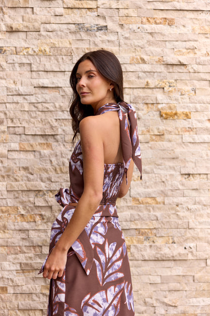 Falda Mallorca Chocolate