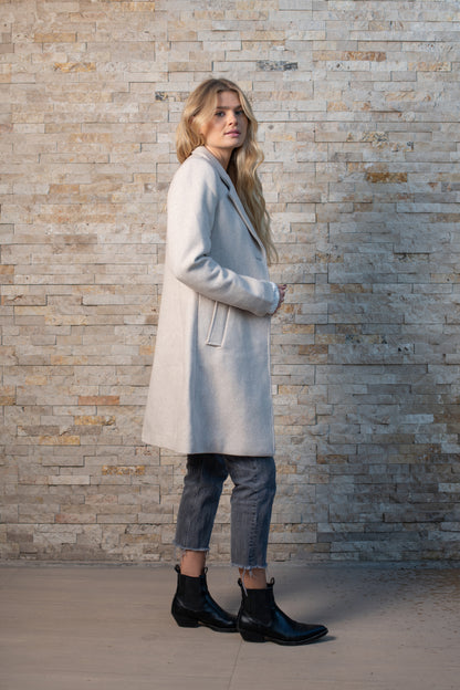 ABRIGO SICILIA LANA COLOR HIELO