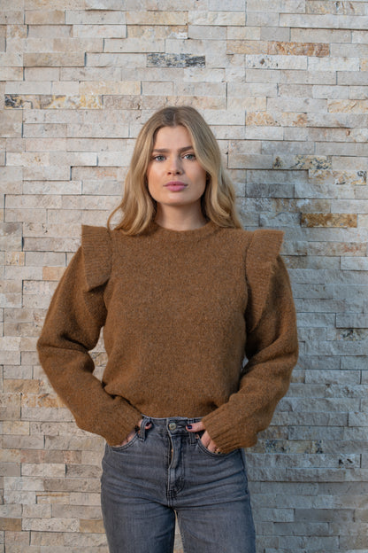 SWEATER MENORCA ALPACA CAMEL