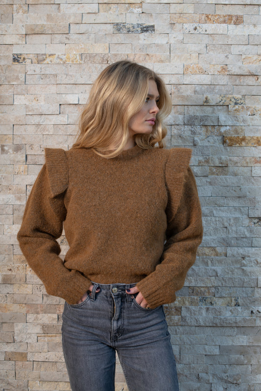 SWEATER MENORCA ALPACA CAMEL