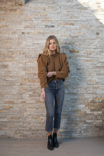 SWEATER MENORCA ALPACA CAMEL