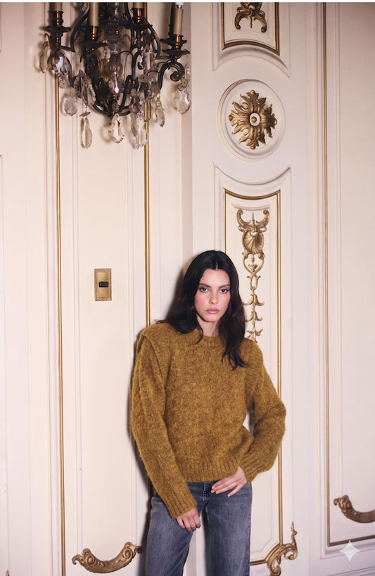 SWEATER MENORCA ALPACA CAMEL